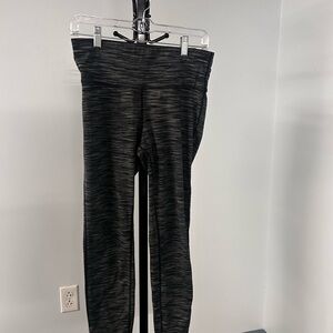 Prana Women’s Charcoal Striped Leggings